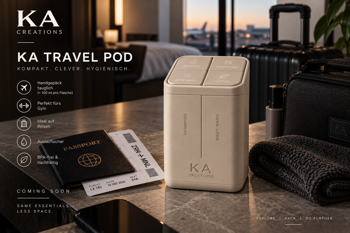 KA CREATIONS Travel Pod – Coming Soon