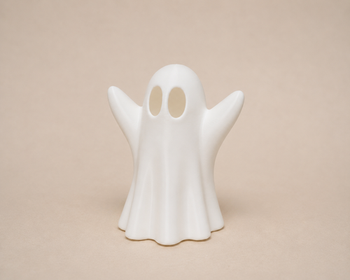 3D-gedruckter Halloween Kerzengeist mit LED von KA CREATIONS – Ansicht 1