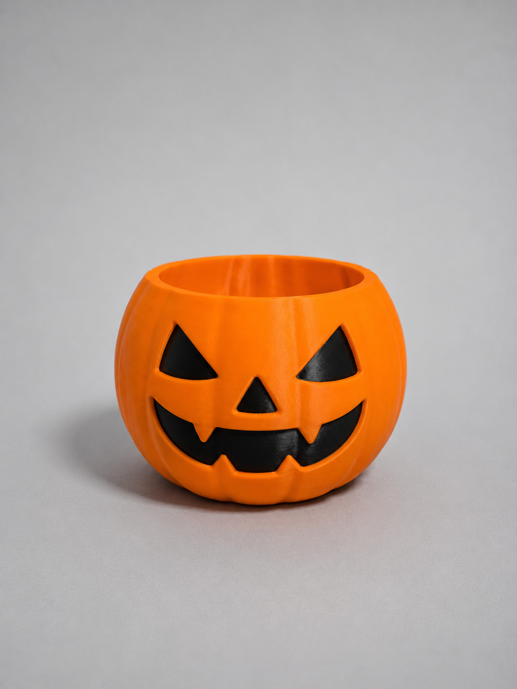 3D-gedruckte Kürbis-Schale Halloween Candy Bowl von KA CREATIONS – Ansicht 1