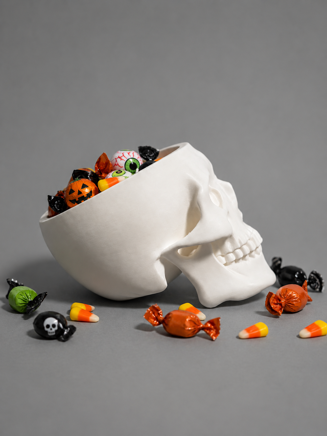 3D-gedruckte Skull Bowl Halloween-Dekoschale von KA CREATIONS – Ansicht 4
